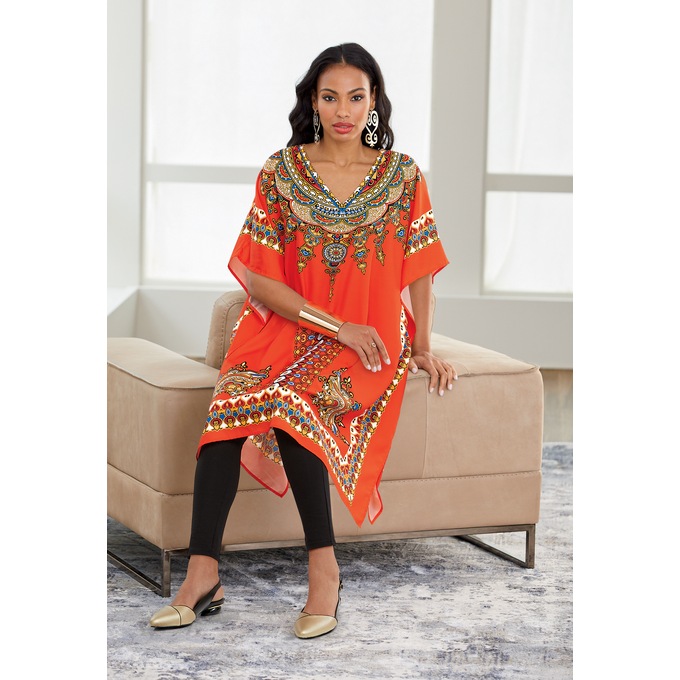 Naveah Short Caftan, , large
