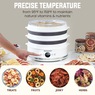 Elite Gourmet Digital Food Dehydrator, White, large