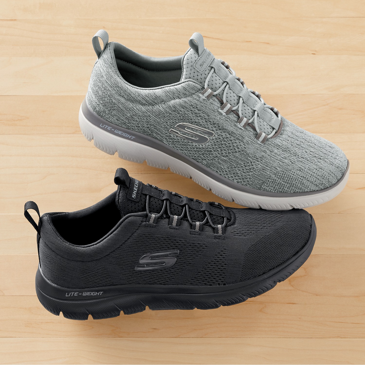 skechers slip on summits