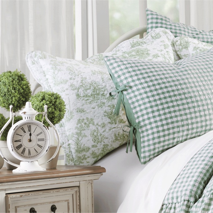 Summer Toile Sham, , large