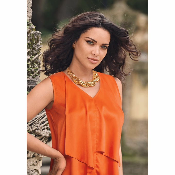 Large Link Necklace & Earrings Set, , large