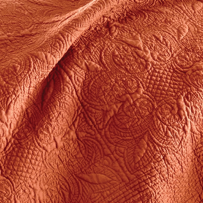 Chateau Oversized Reversible Cotton Quilt, , large