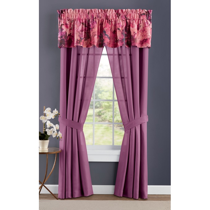 Faith Floral Panel Pair, , large