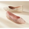 Midnight Velvet Studded Flat, , large