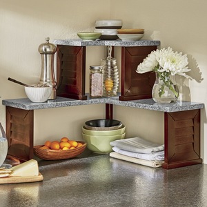 Shutter Corner Shelf, , large