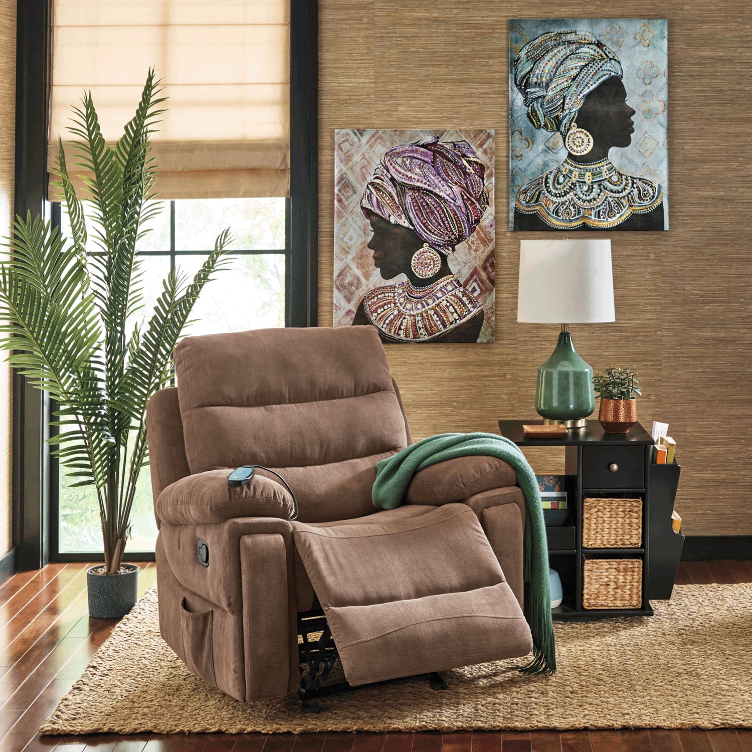 Welfan 家具調トイレ スリムレット 3101 Rocking Recliner with Massage and Heat | Seventh Avenue