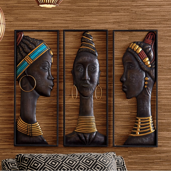 3 Piece Warrior Women Wall Decor Set Seventh Avenue