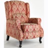 Microfiber Wingback Recliner, , large