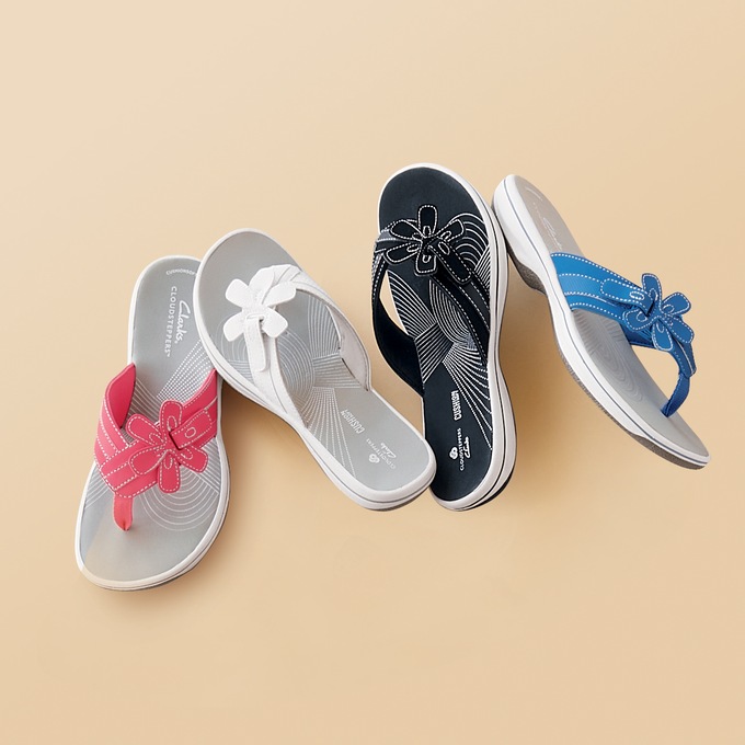 Clarks Brinkley Flora Flip-Flop, , large