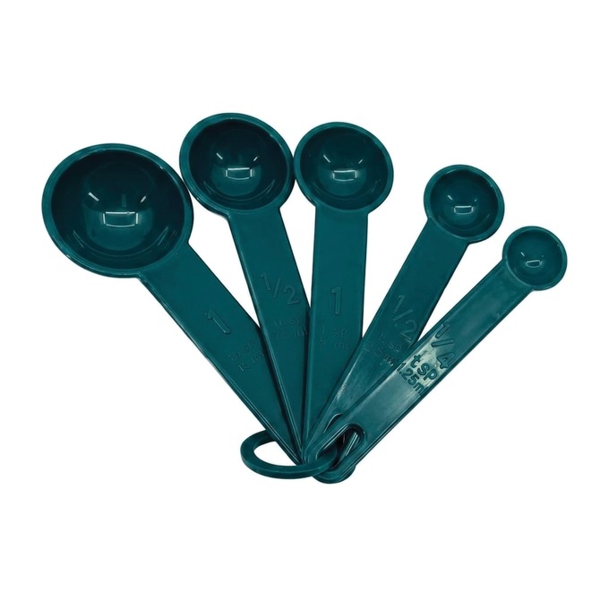 25-Piece Cutlery and Utensil Set, Teal, large