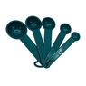 25-Piece Cutlery and Utensil Set, Teal, large