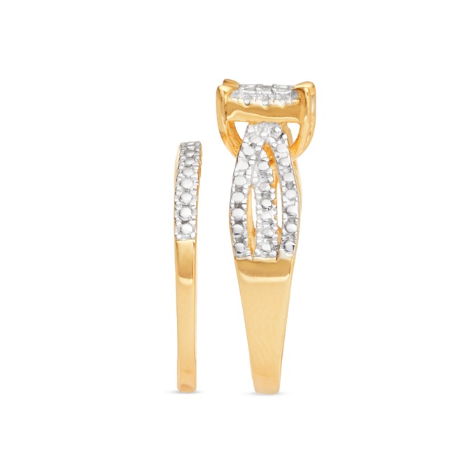 Square Cluster Tri-Bridal Set, , large