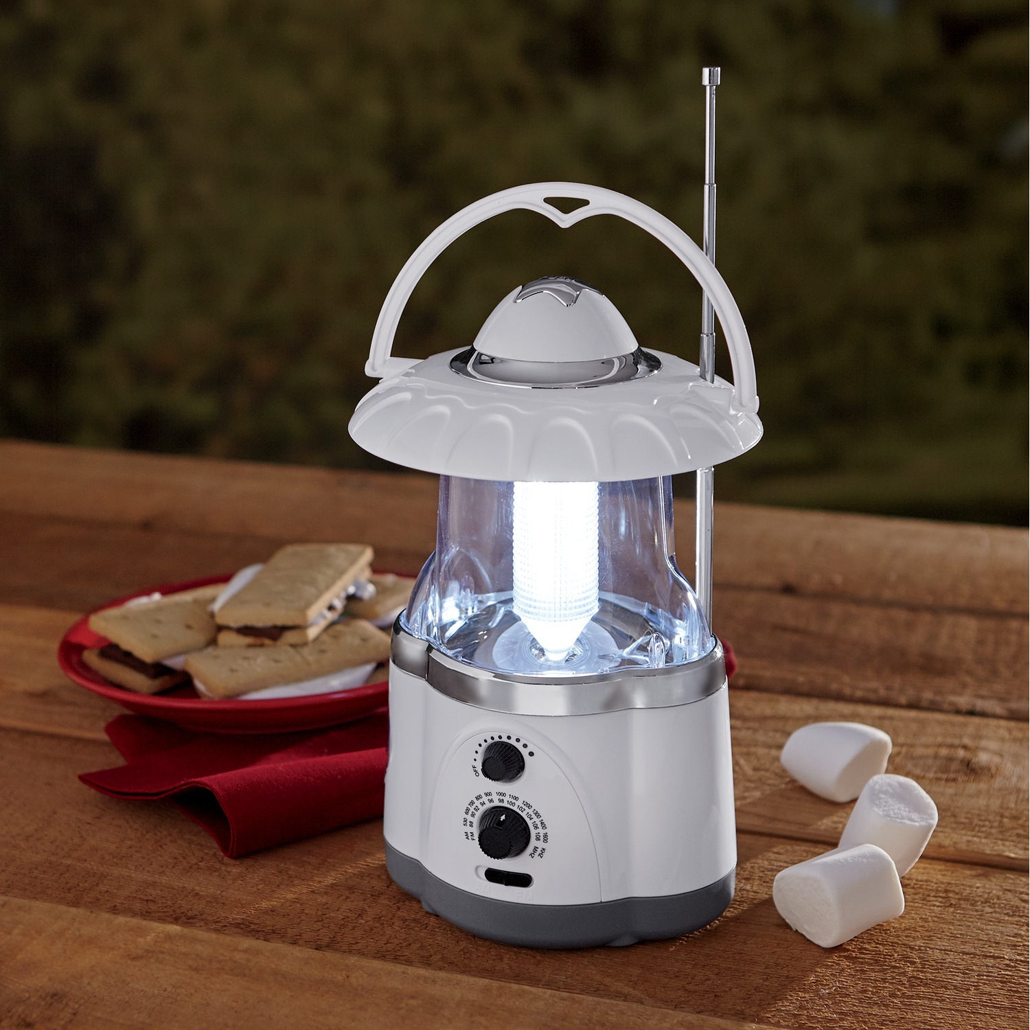 Multifunctional Radio Lantern with Flashlight | Seventh Avenue