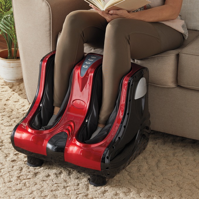 Heated Foot And Calf Massager, , large