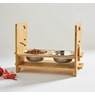 Elevated Wooden Dog Feeder, , large