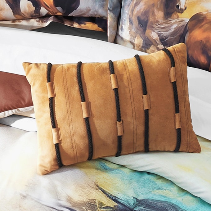 Horses Accent Pillow, Multi, large