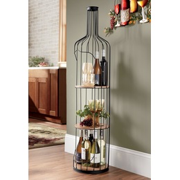 Wine Bottle Shelf, , large