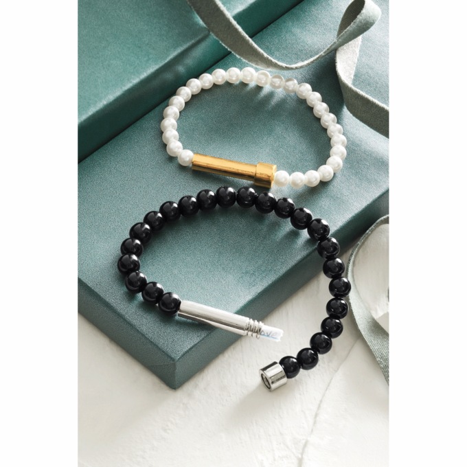 Men&rsquo;s or Women&rsquo;s Wish-Holder Bead Bracelet, , large