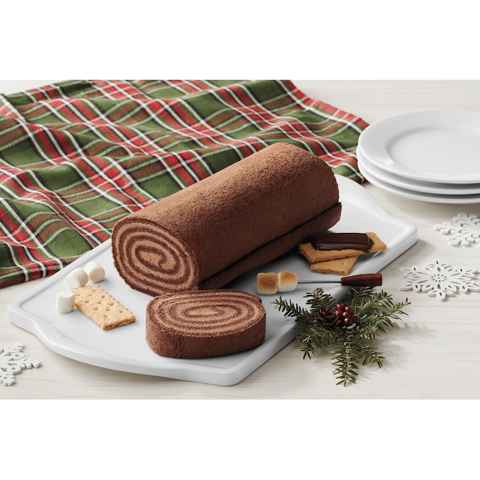 S'mores Swirl Yule Log, , large