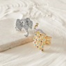 Crystal Wildlife Stretch Ring, , large