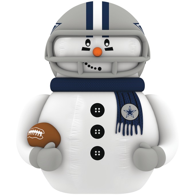 NFL Inflatable Snowman Player, , large