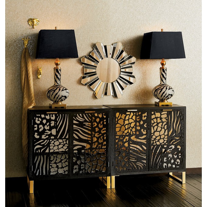 Zebra Table Lamp, , large