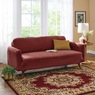 Stretch Pique Slipcover, Paprika, large