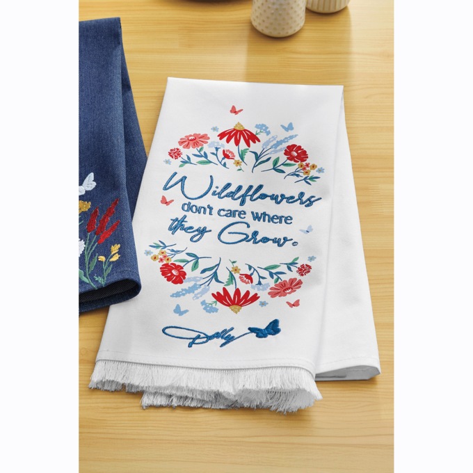 Set of 2 Dolly Parton Kitchen Towels, , large