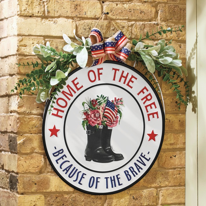 Home of the Free Wall Hanging, , large