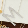 Initial Sideways Necklace, , large