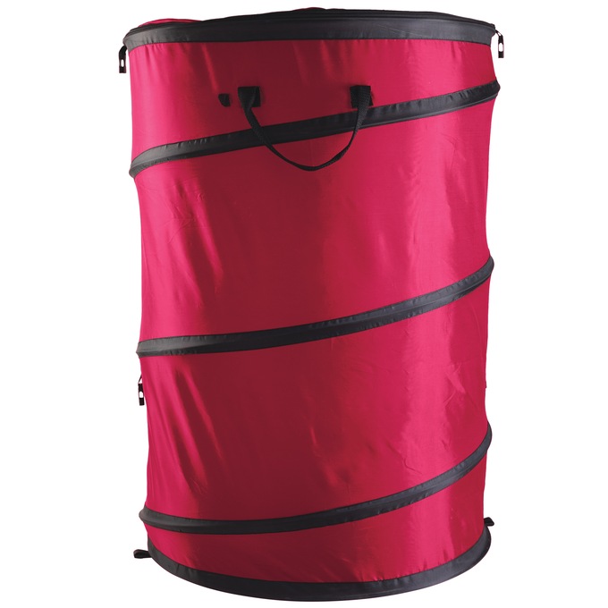 Simplify Heavy-Duty Pop-Up Holiday Storage Bag, Red, large