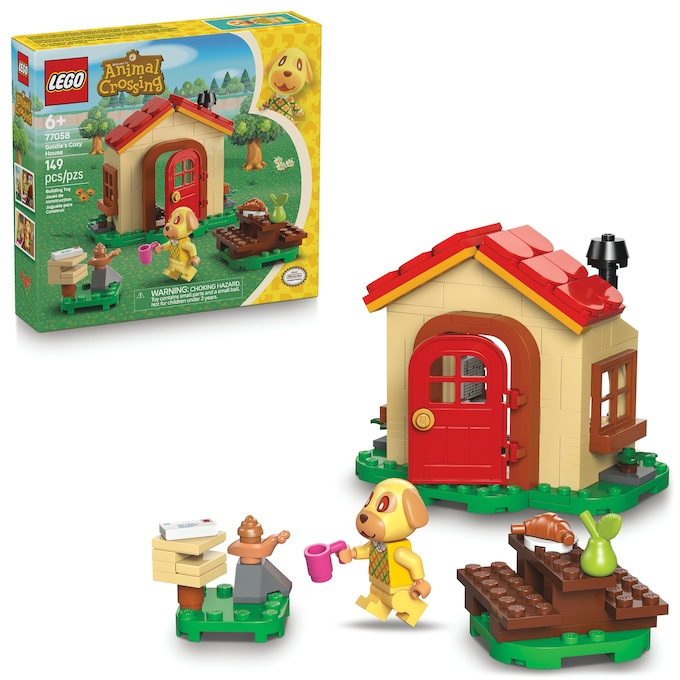 LEGO Animal Crossing Goldie's Cozy House, , large