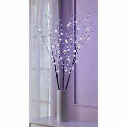 Lit Willow Branches, , large