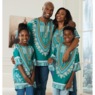 Family Cultural-Print Dashiki Tunic in Unisex Sizes, , large