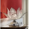 Crystal Lotus Lamp, Silver, large