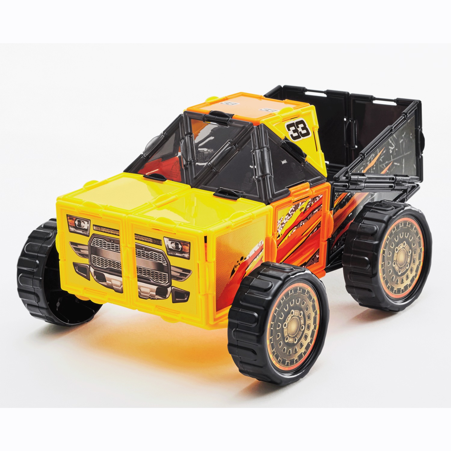 Techno Tiles 100-Piece Off-Road Racer | Seventh Avenue