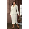 Briella Grommet Trim Skirt Suit, , large