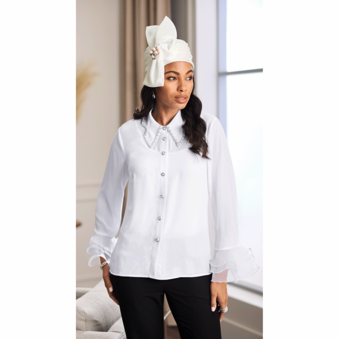 Turban with Brooch, , large