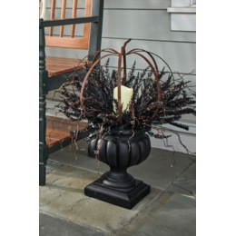Lit Halloween Pumpkin Urn Filler and Classic Urn - Buy Both and Save, , large