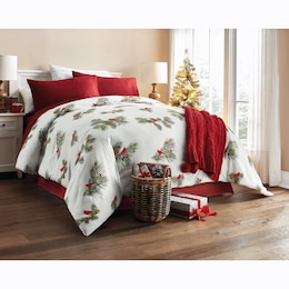 Holiday Down-Alternative Comforter, , large