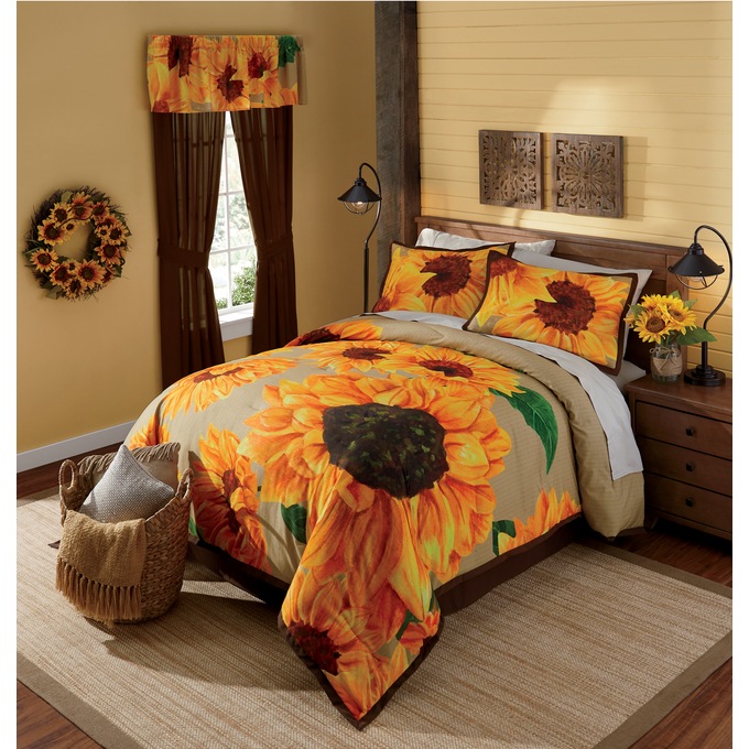 Sunflower Harvest Comforter Set Seventh Avenue