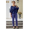 Cousin Vinny Legging, Orient Purple, large