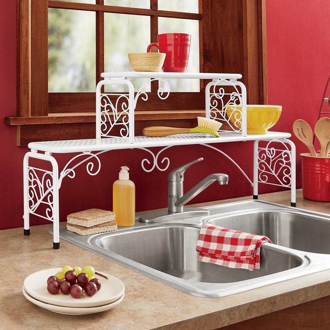 Marbleous Over-the-Sink Shelf from Seventh Avenue ®