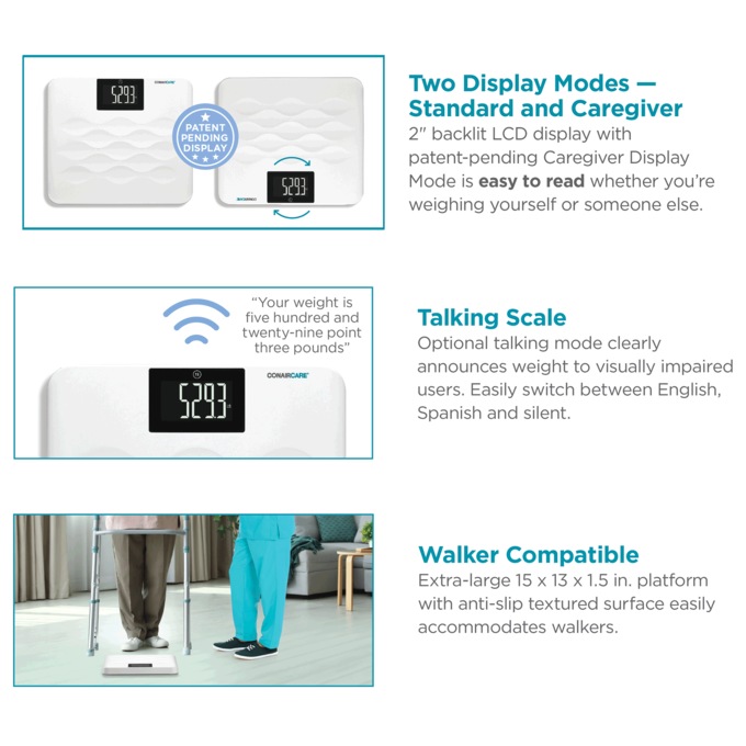 ConairCare High Capacity Scale, , large
