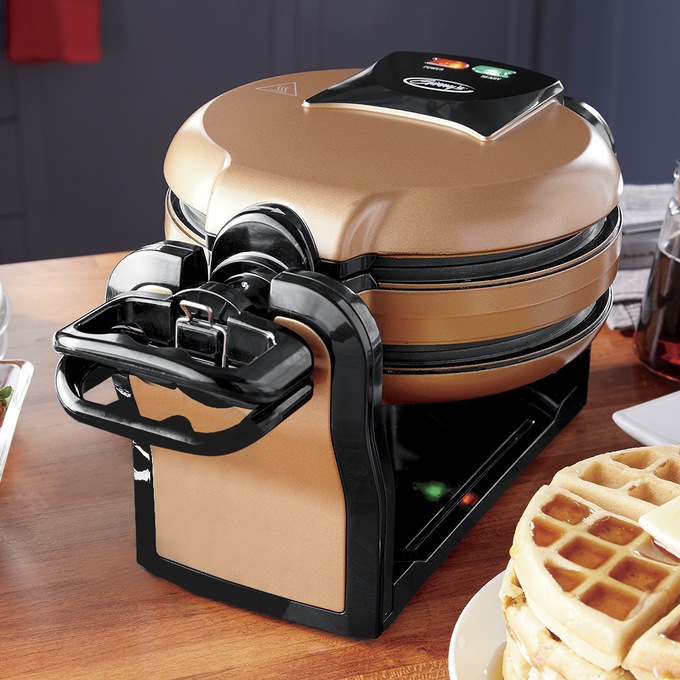 Double Waffle Maker by Ginny's, , large