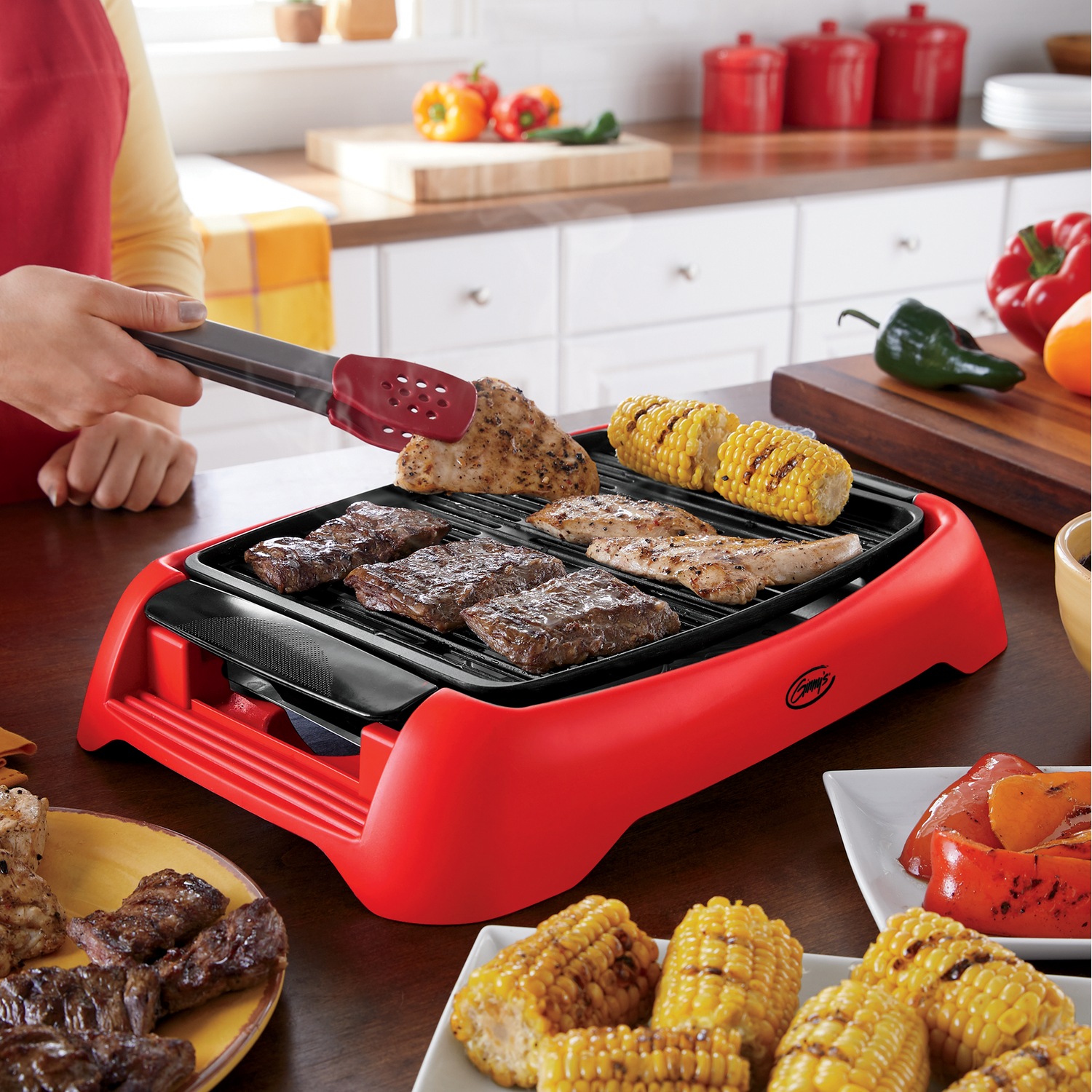 Grill indoors top