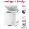 Frigidaire 2.1 cu. ft. Convertible Chest Freezer/Fridge, White, large