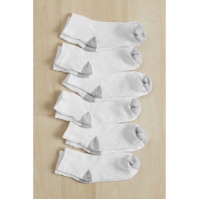 Hanes Women's 6-Pack Cool Comfort Ankle Socks, , large