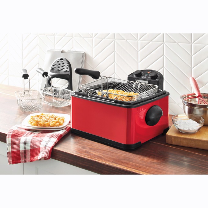 Ginny's Brand Deep Fryer with Timer, , large