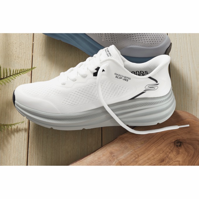 BOBS Men's Slip-Ins Skillz by Skechers with Heel Pillow and Memory Foam Footbed, , large